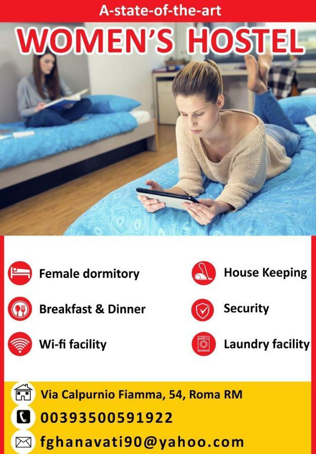 Female dormitory Bed & Breakfast Roma Exterior foto